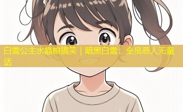 白雪公主水晶棺搞笑|暗黑白雪:全员恶人无童话 白雪公主水晶棺搞笑|暗黑白雪:全员恶人无童话