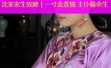 沈家家生奴婢|一寸金莲情 主仆偷余生 沈家家生奴婢|一寸金莲情 主仆偷余生