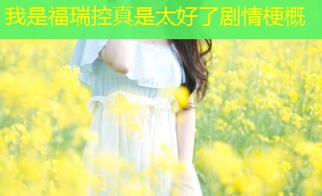我是福瑞控真是太好了剧情梗概 我是福瑞控真是太好了剧情梗概